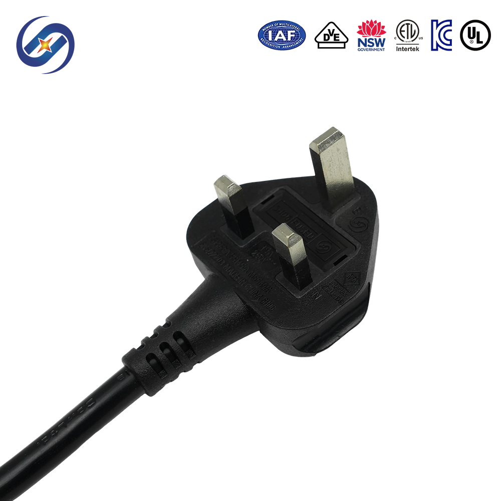 Stromkabel für britische Standardstecker