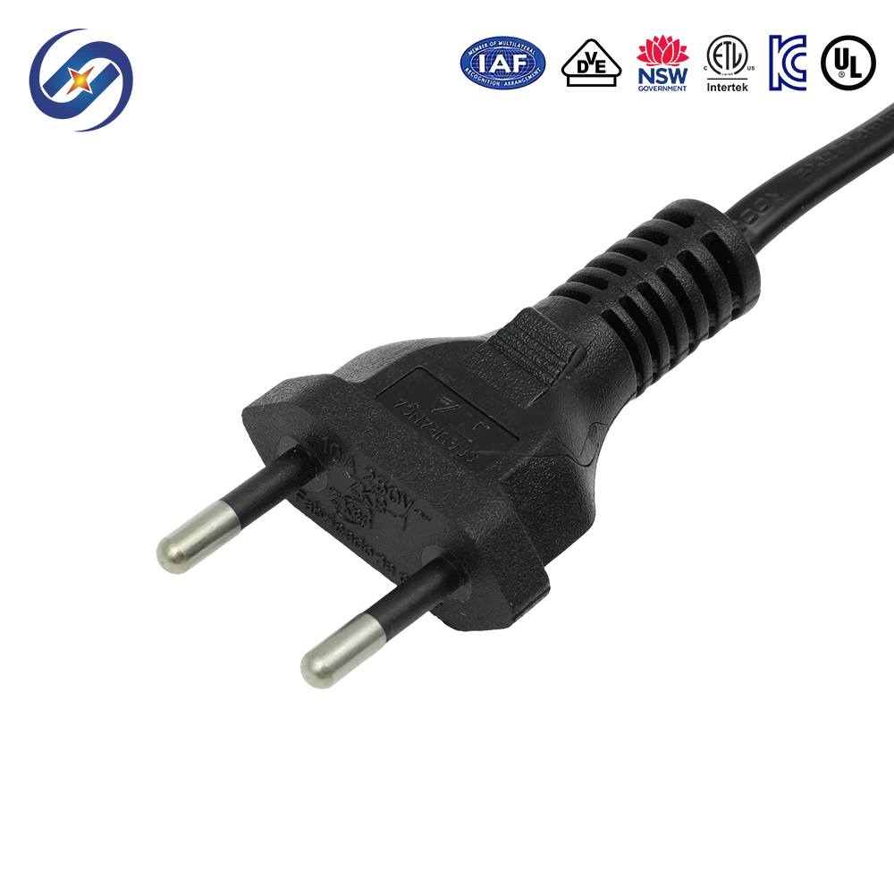 Brasilianische Power-Kabel mit zwei Kernen