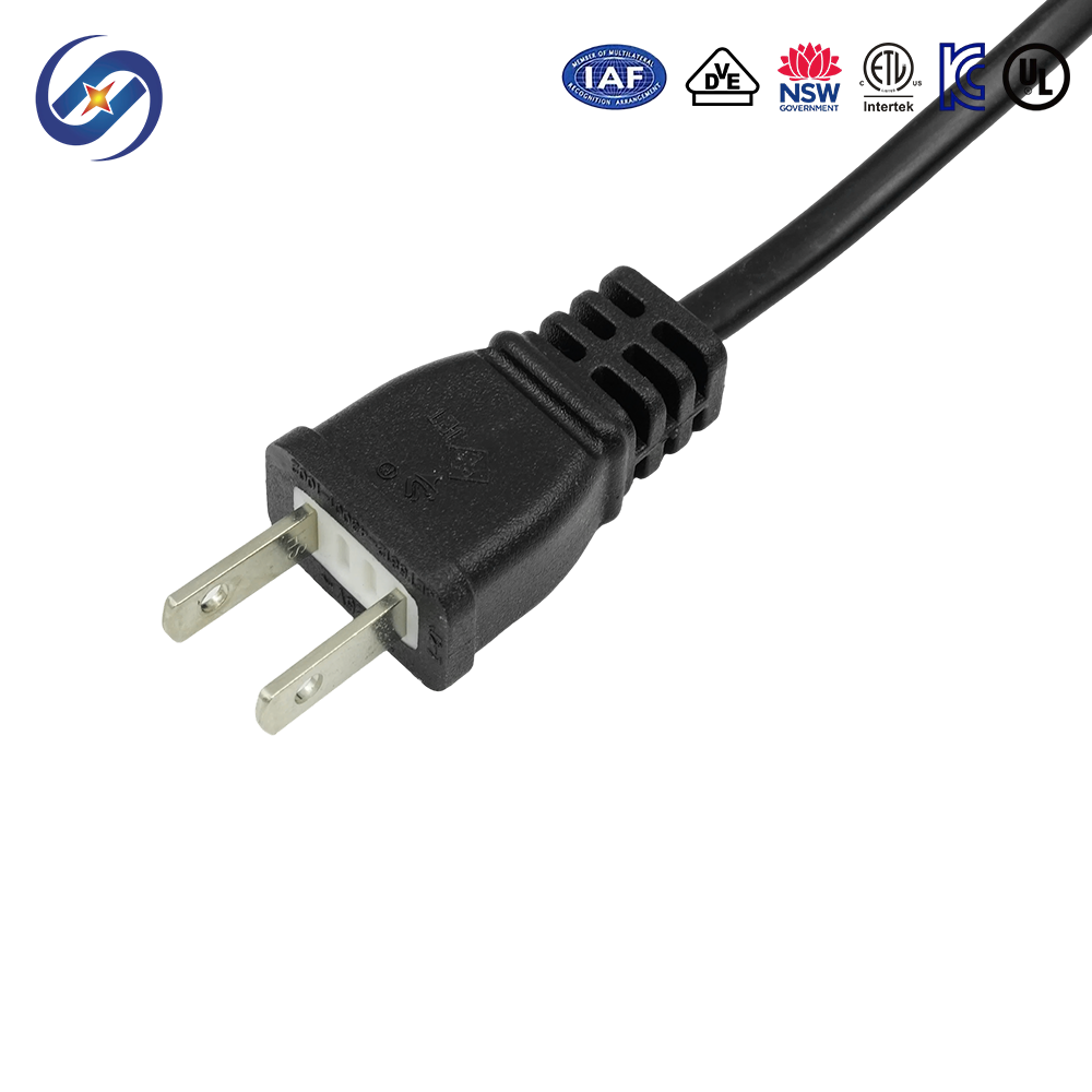 Japanische Stecker mit zwei Kernen